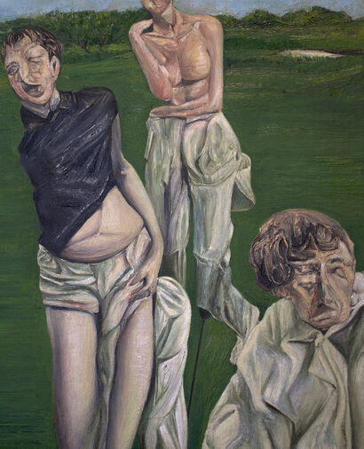 Unfit - a Paint Artowrk by Joel Rubin 